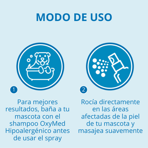 Tropiclean OxyMed Anti-Itch Antipicazón Spray 236 mL.
