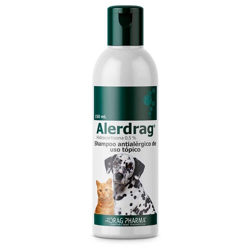 Alerdrag Shampoo Perros y Gatos Frasco 150 mL. - Dragpharma