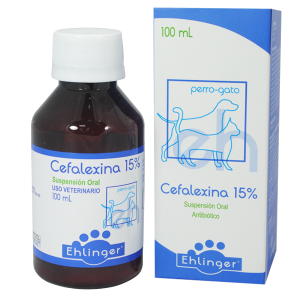 Cefalexina RECETA 15% Jarabe 100 ml - VIRBAC