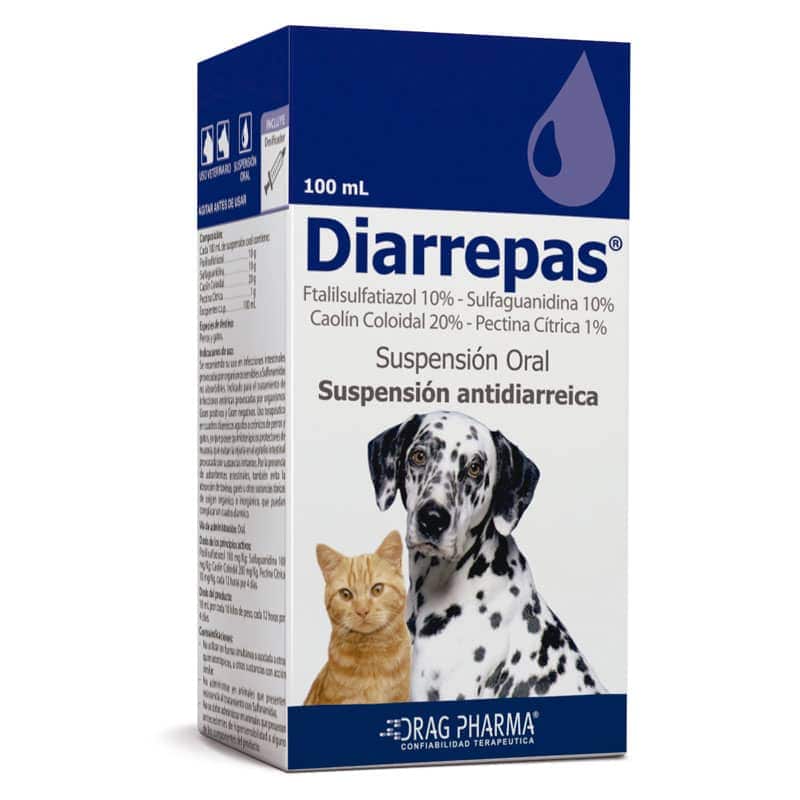Diarrepas 100 mL - Perros & Gatos - Dragpharma