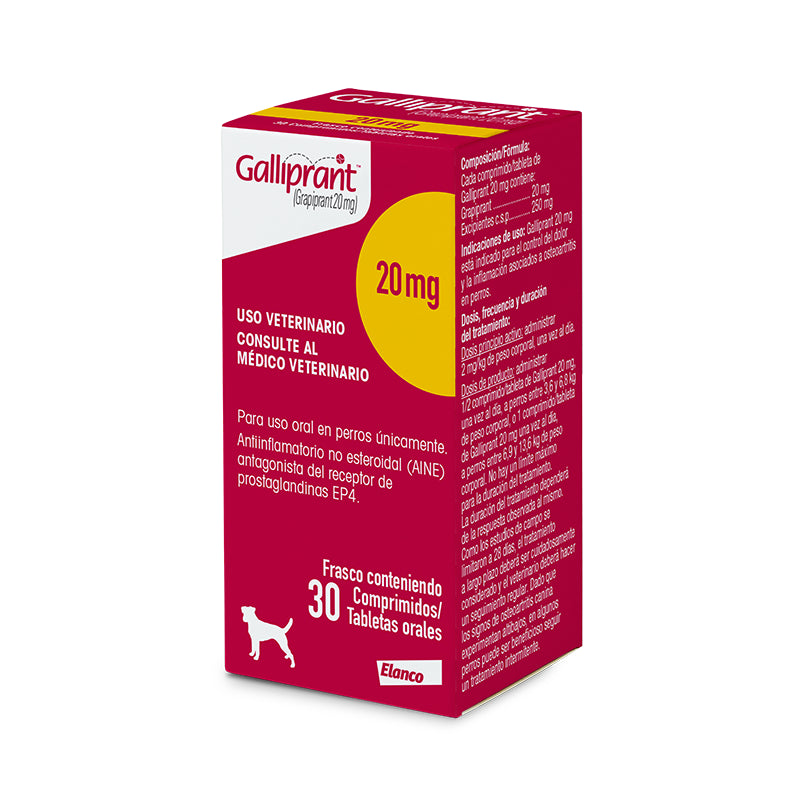Galliprant 20g. - 30 comprimidos - Perros - Elanco