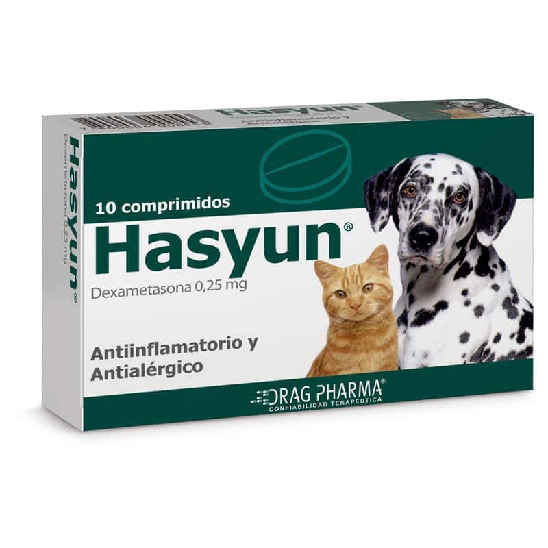 Hasyun 10 comprimidos Perros & Gatos - Dragpharma