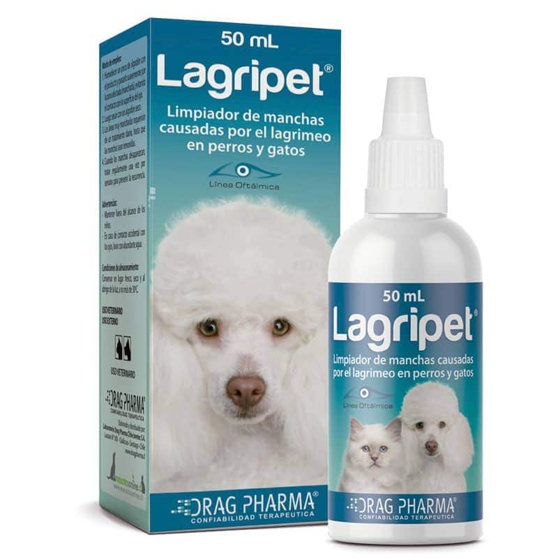 Lagripet – 50 mL Solución limpiadora para manchas por lagrimeo en perros y gatos