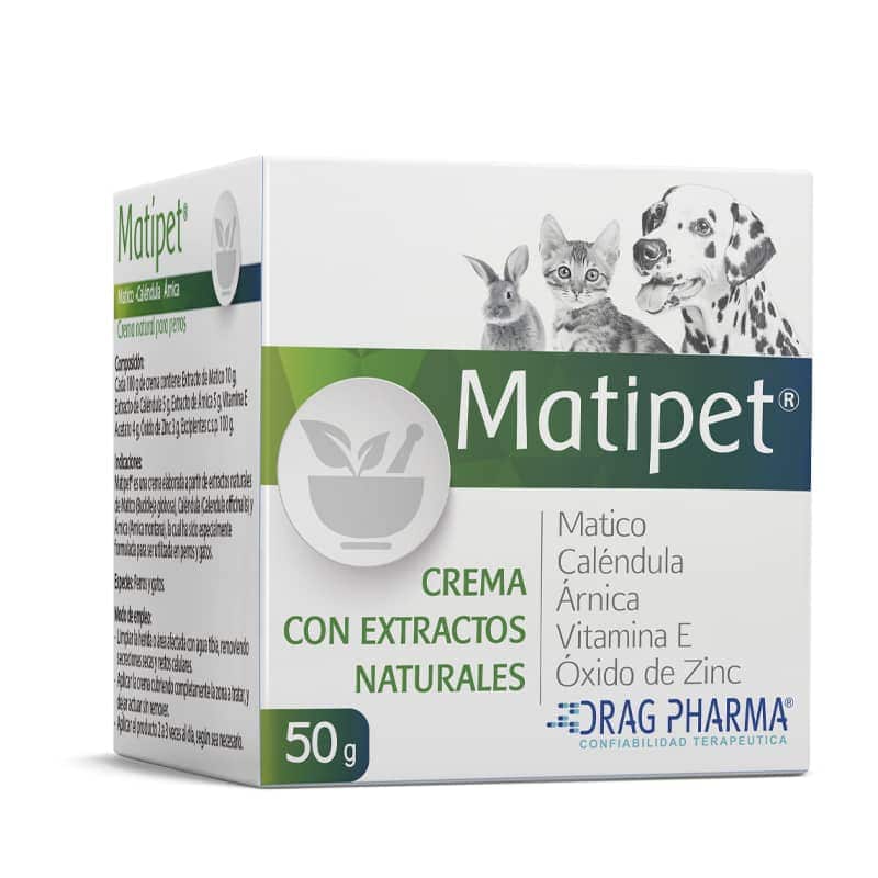 Matipet Crema 50g. Perros & Gatos - Dragpharma
