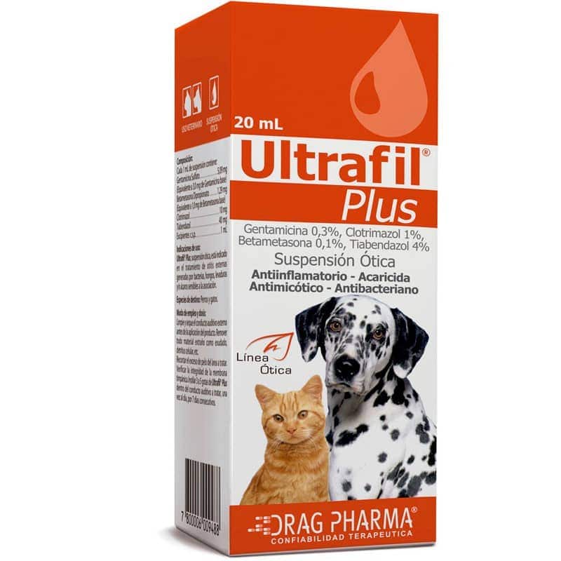 Ultrafil Plus 20 mL. Perros & Gatos - Dragpharma