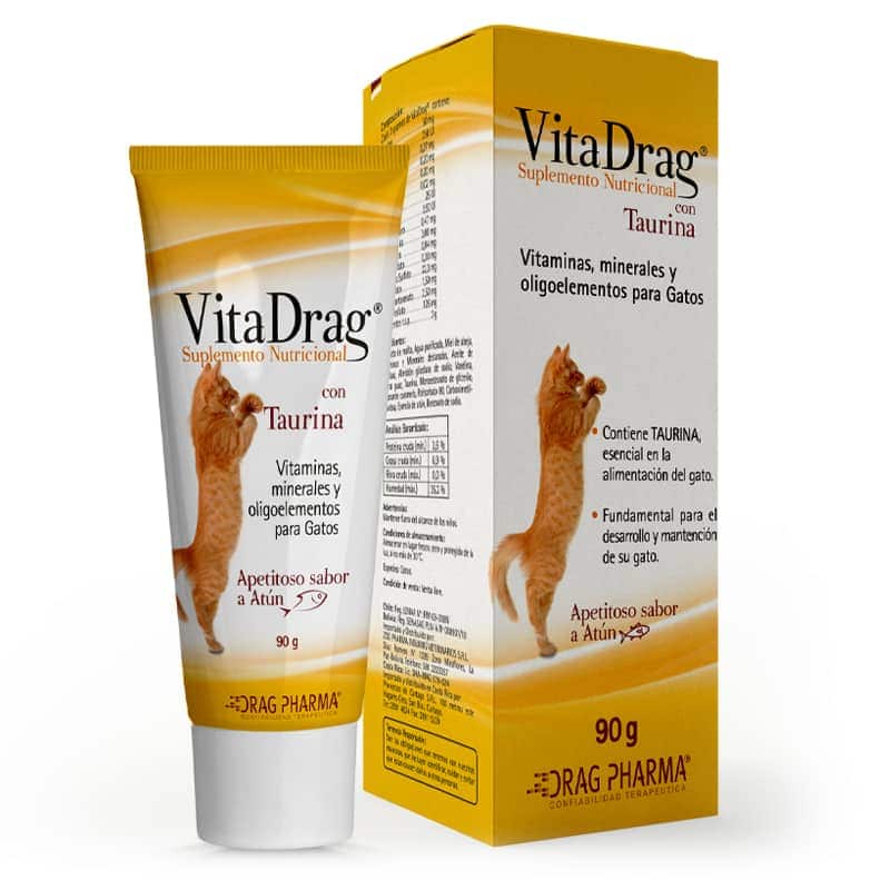 Vitadrag para Gatos 90g. - DragPharma