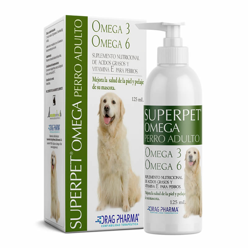 Superpet Omega Perro Adulto 125 mL. - Dragpharma