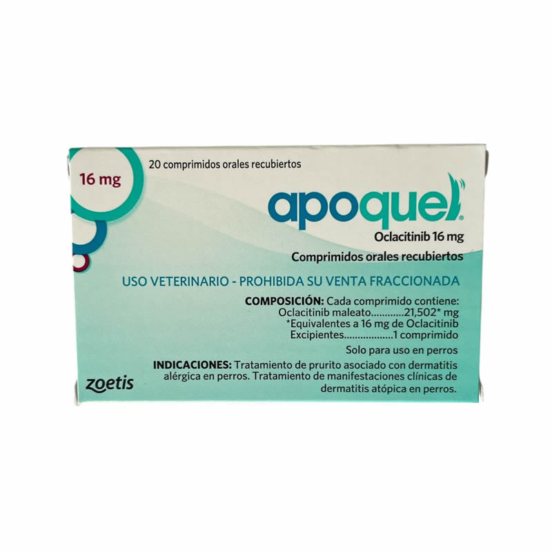 Apoquel 16 mg 20 comprimidos - Perro-Zoetis