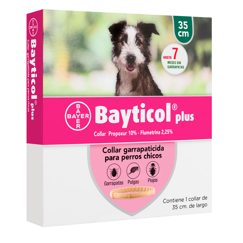 Bayticol Plus para Perros chicos - Collar 35 cm - Elanco