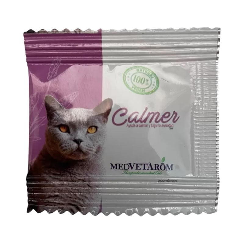 Calmer Sachet para Gatos – MedvetArom – Aromaterapia Natural