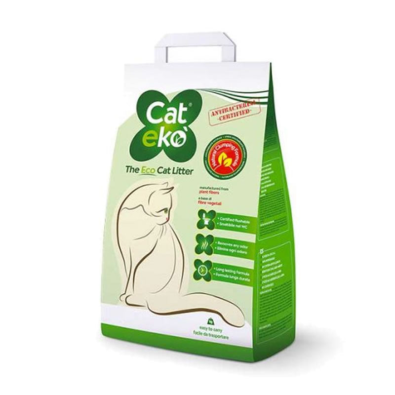 Arena Biodegradable Cateko para Gatos – 3 Kg
