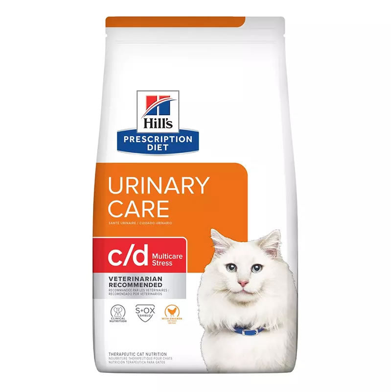 Hills Prescription Diet c/d Stress Multicare Urinary Care para gatos 1.8 Kg.