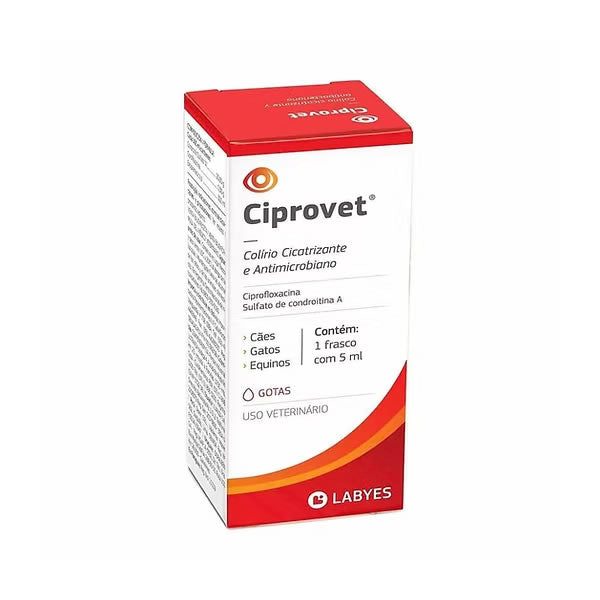 Ciprovet Gotas Oftálmicas – Labyes (5 mL)