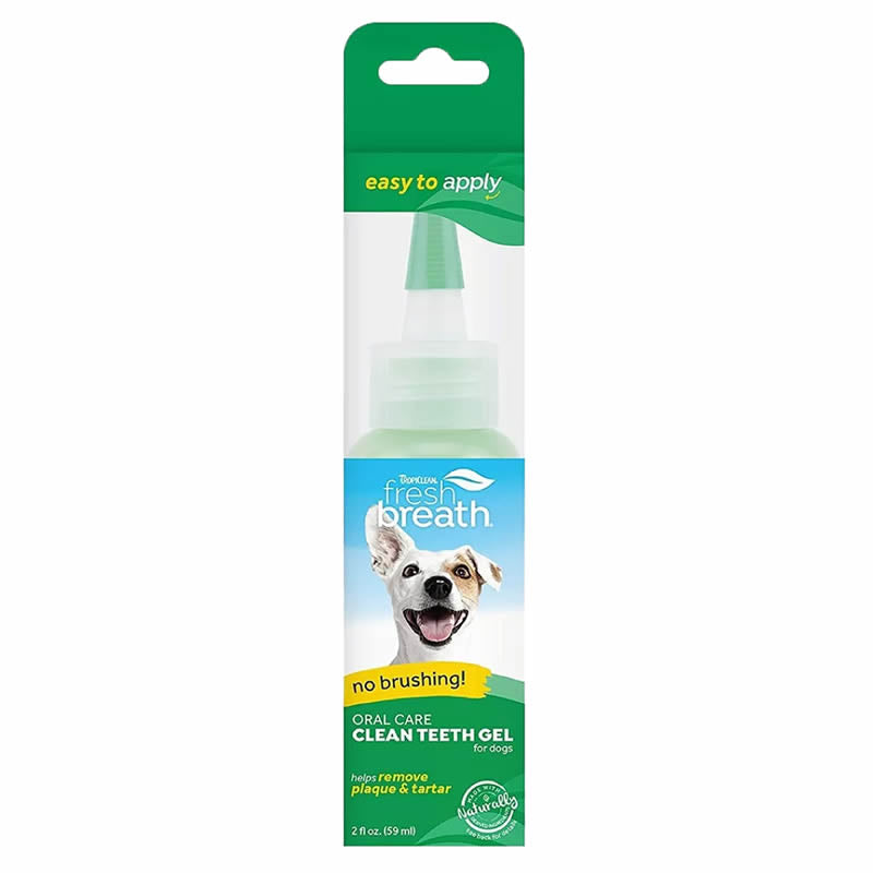Clean Teeth GEL FRESH BREATH perro 59 mL Sabor Menta - Tropiclean