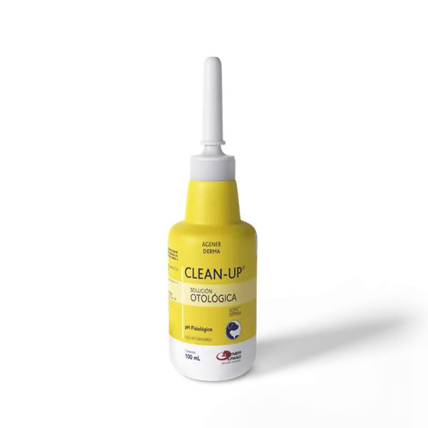Clean Up Limpiador Oidos Solución Otológica - Frasco 100 mL. Agener Derma