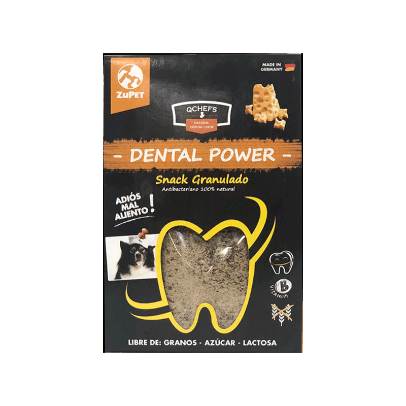 Qchefs Dental Power granulado para Perros 90g. Zupet