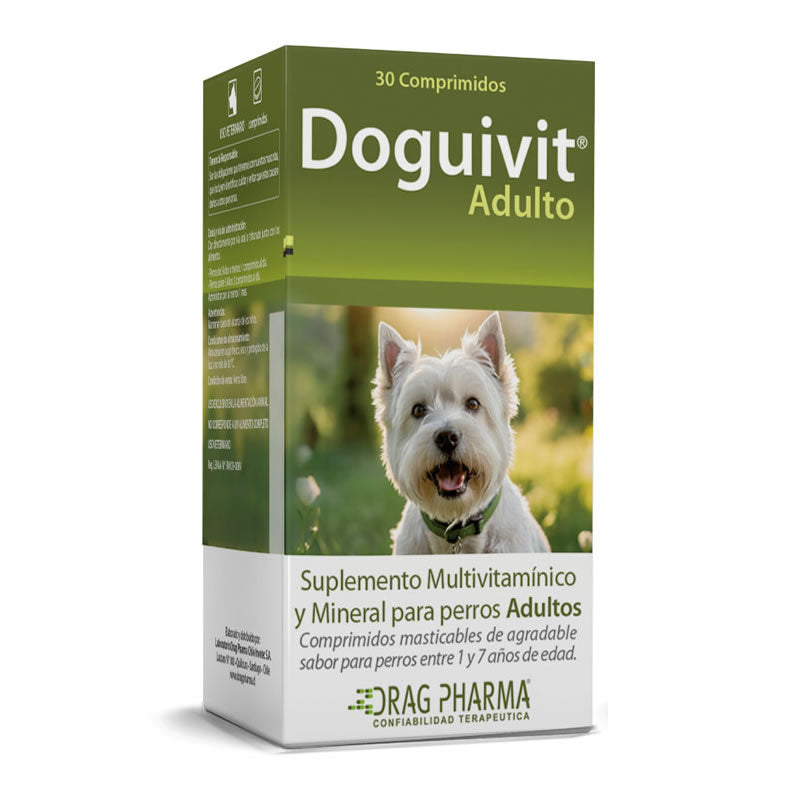 Doguivit Adulto para Perros Frasco comprimidos - DragPharma