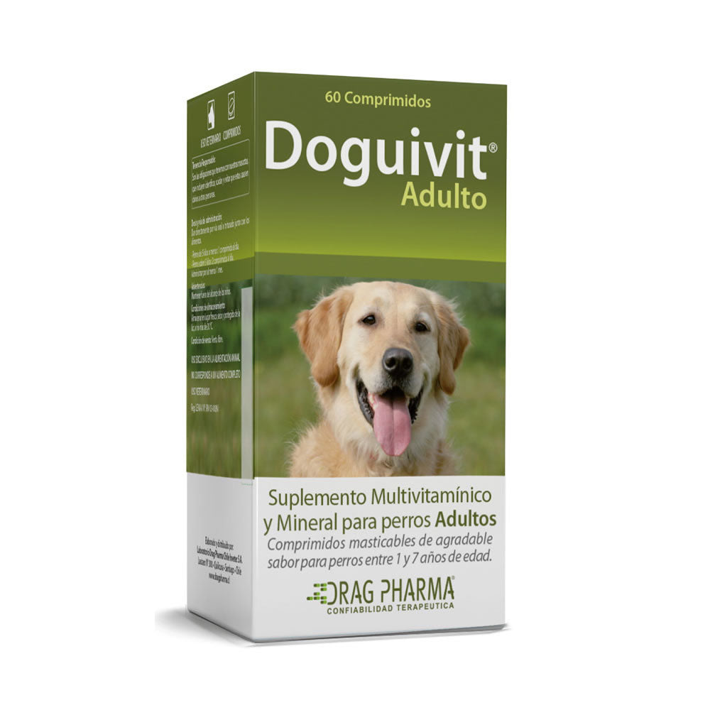 Doguivit Adulto para Perros Frasco comprimidos - DragPharma