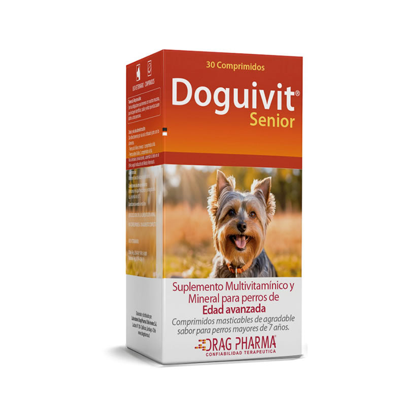 Doguivit Senior para perros Frasco comprimidos - DragPharma