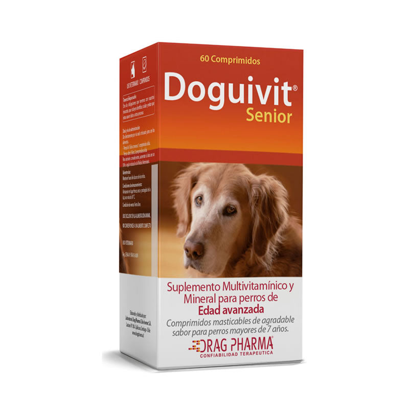 Doguivit Senior para perros Frasco comprimidos - DragPharma