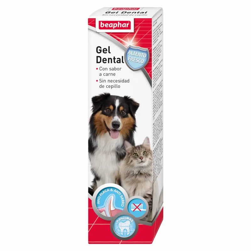 Gel Dental para Perros & Gatos Sabor Carne - Beaphar