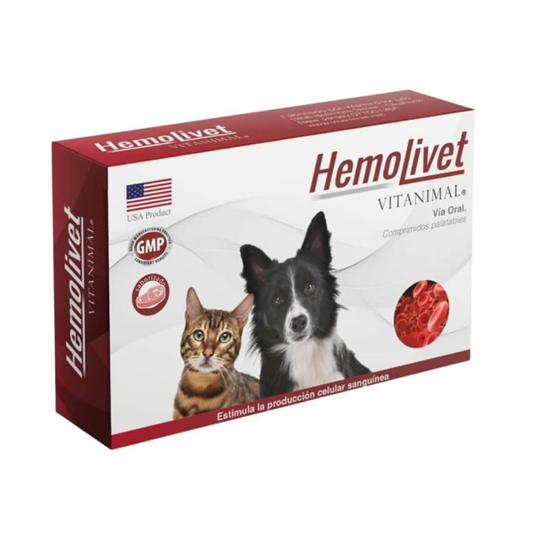 Hemolivet Perros & Gatos - Comprimidos - Vitanimal