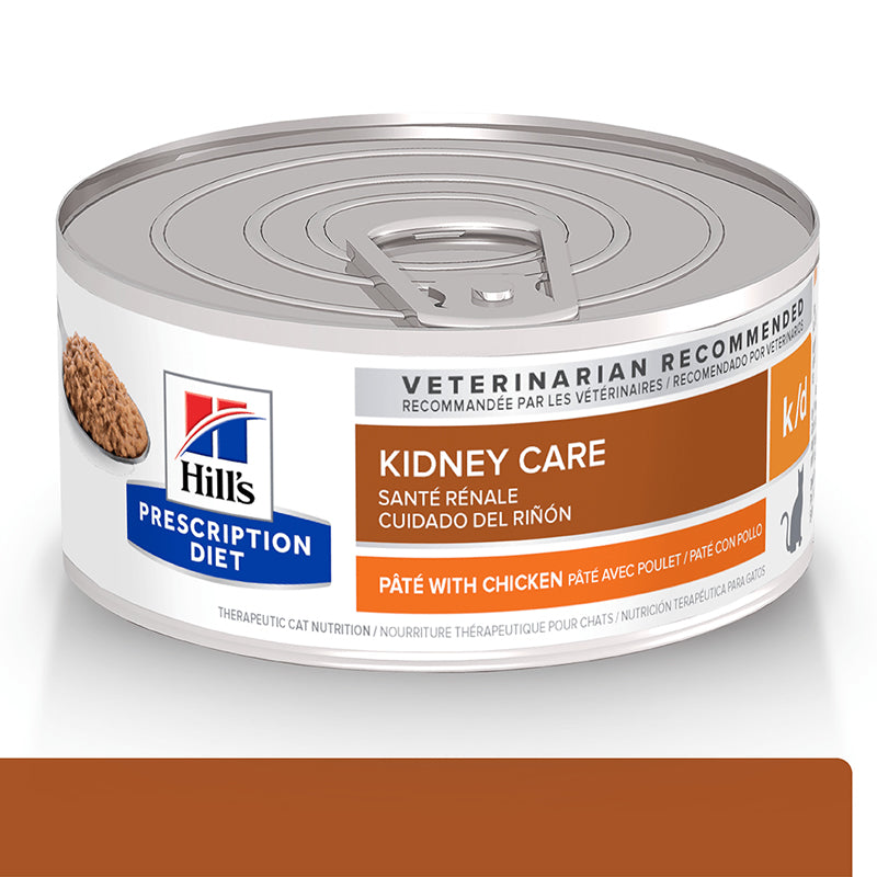Hills Prescription Diet k/d para Gatos Lata 5.5 oz / 156 g