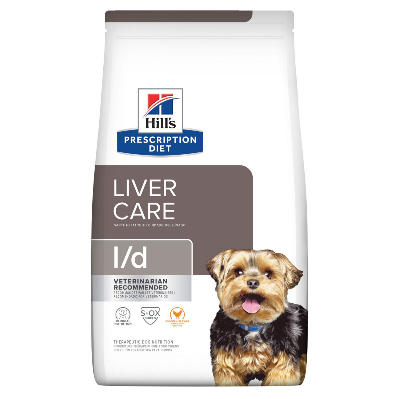 Hills Prescription Diet L/d Liver Care Salud hepática para Perros 7,98Kg.