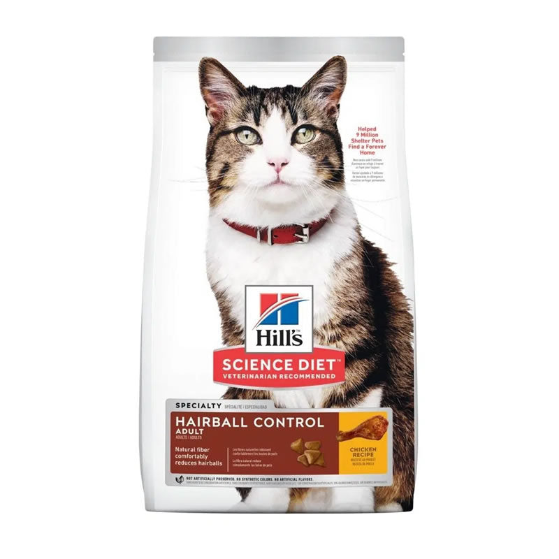 Hills Science Diet Hairball Control Adult para Gatos 1.58 Kg.