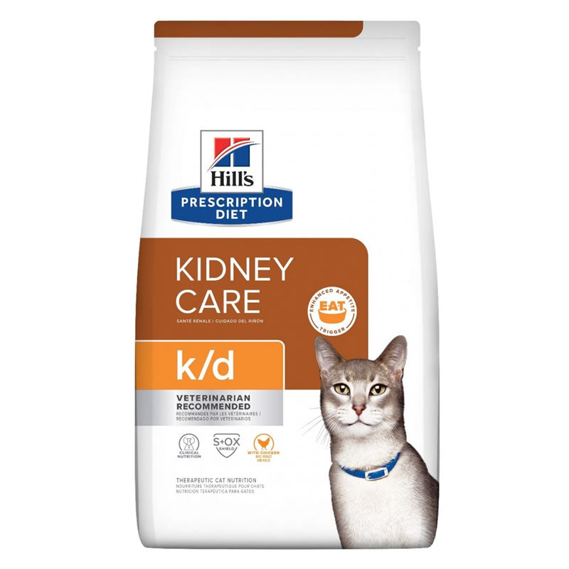 Hills Prescription Diet k/d Kidney Care para gatos 1.8 Kg.