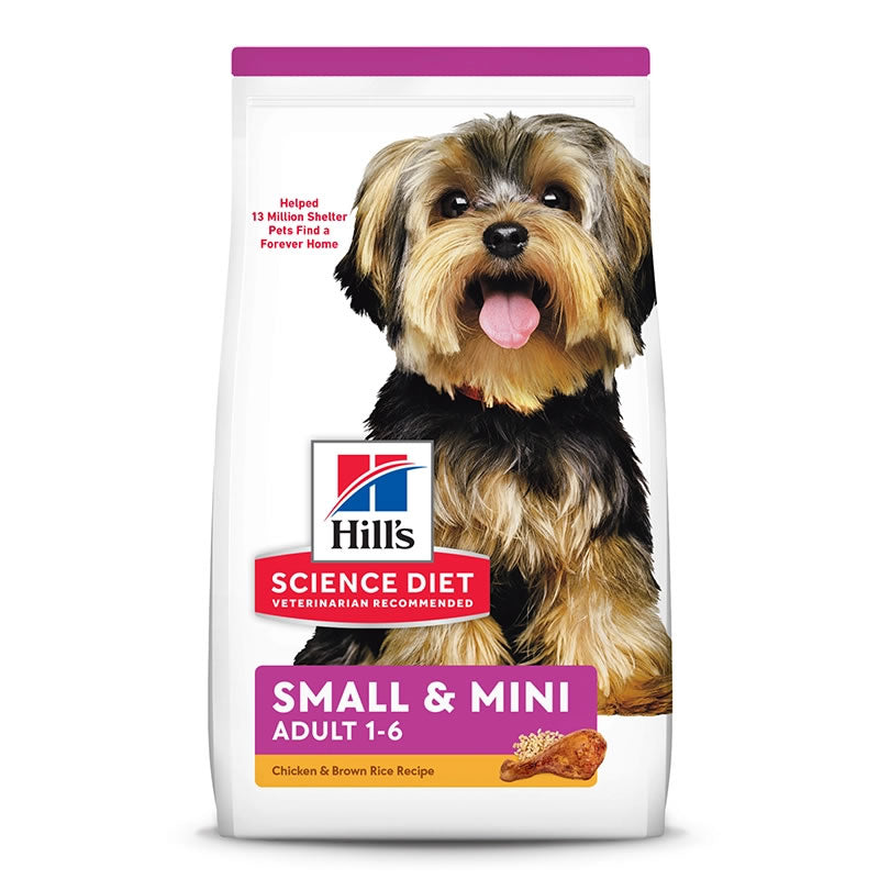 Hill’s Science Diet Small & Mini Adult 1-6 años para Perros – Saco 2.04 Kg.