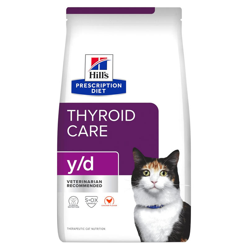 Hills Prescription Diet y/d Thiroid care para gatos 1.8 Kg.
