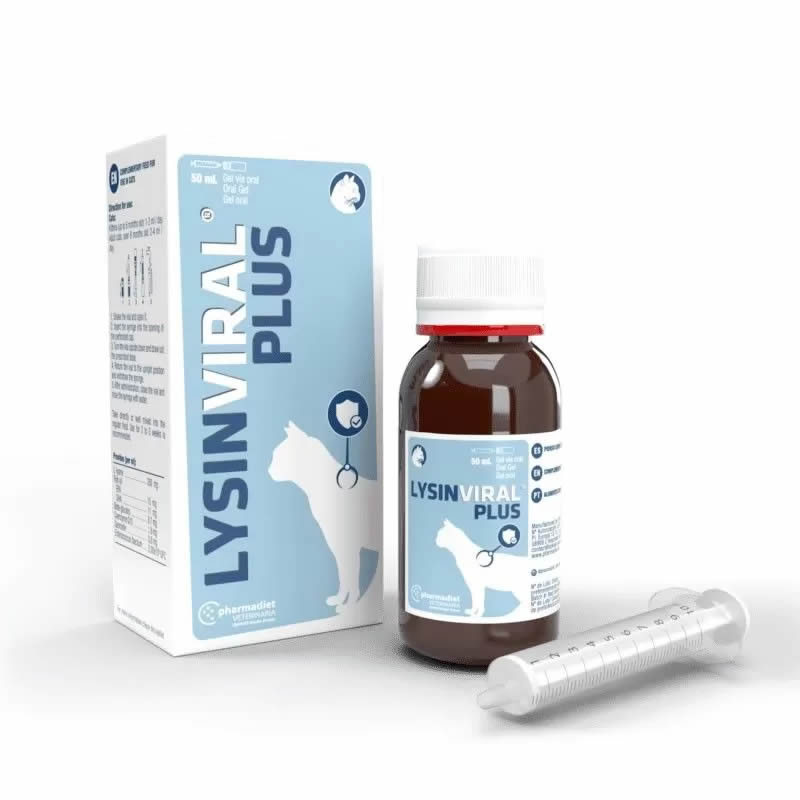 Lysinviral® para Gatos Plus 50 mL. PHARMADIET