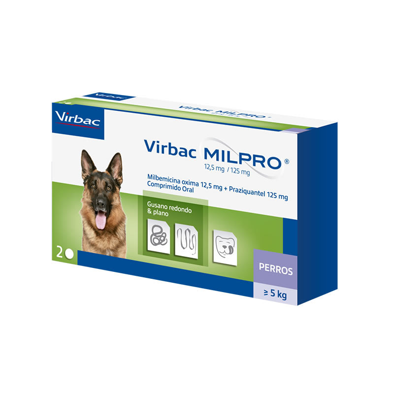Milpro – Antiparasitario para Perros Adultos mayores a 5 Kg.