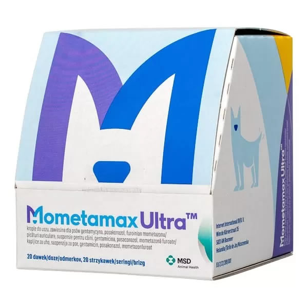 Mometamax Ultra Suspensión Ótica 1 dosis 0.8 mL - para PERROS MSD