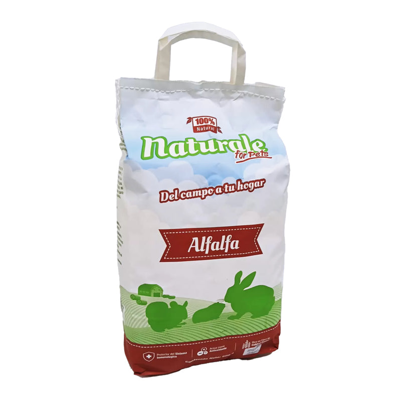 Heno de Alfalfa 600 g. - Naturale for Pets