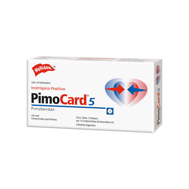 Pimocard 5 - Pimobendan 20 comprimidos - Holliday