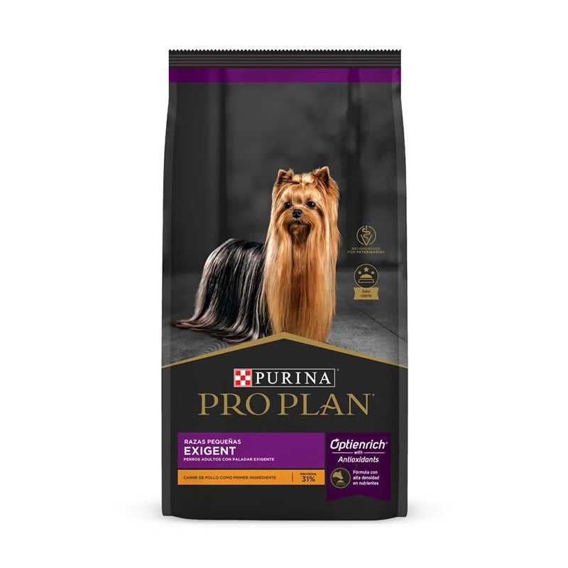 PRO PLAN Perro Adulto Exigent Razas Pequeñas - 3 kg.