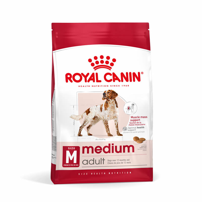 Royal Canin Medium – Perros Adulto de Raza Mediana 12 Kg.