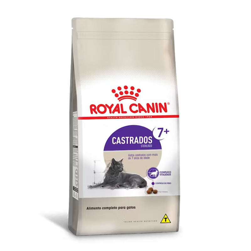 Royal Canin Castrados Sterilised 7+ para Gatos Senior 1.5 Kg.