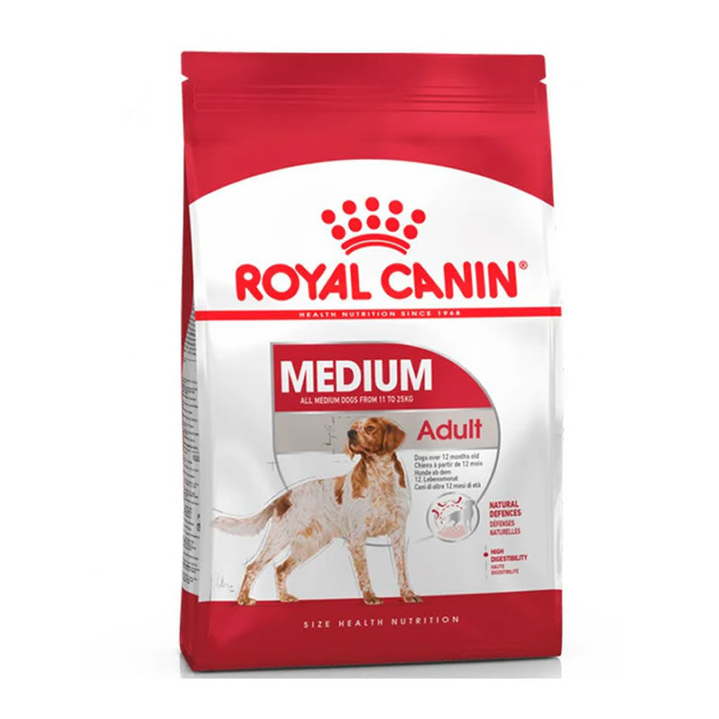 Royal Canin Medium – Perros Adulto de Raza Mediana 12 Kg.