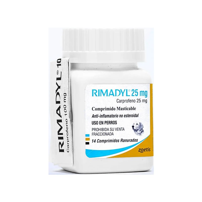 Rimadyl 25 mg – 14 comprimidos Zoetis – Petmontt.cl