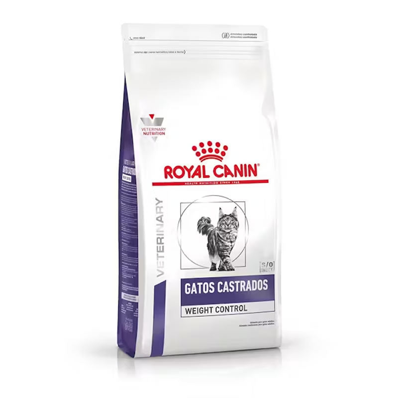 Royal Canin Veterinary Gatos Castrados Weight Control 1.5 Kg.
