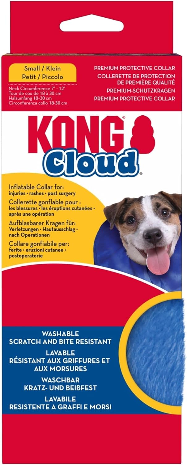 KONG Cloud Collar – Collar Ortopédico / Isabelino Inflable para Perros y Gatos 🐶🐱