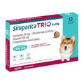 Simparica Trio – Perros de 10 a 20 kg (Pack de 3 tabletas) Zoetis