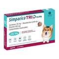 Simparica Trio – Perros de 10 a 20 kg (1 Tableta) Zoetis