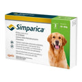 Simparica 80 mg – Perros de 20 a 40 kg - 3 Tabletas - Zoetis
