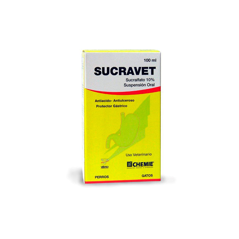 Sucravet 100 ml - Jarabe - Sucralfato 10%