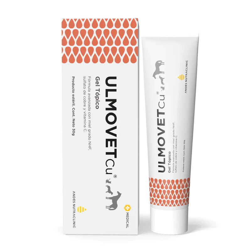 ULMOVET Cu Gel Topico 30 g.