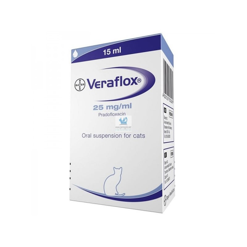 Veraflox Jarabe 15 mL. para Gatos CON RECETA - ELANCO